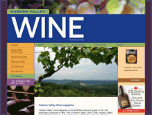 Tablet Screenshot of hvwinemag.com